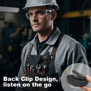 Xách tay IPX5 không thấm nước không dây mini Loa LED được xây dựng trong mic Wearable clip cho tay-miễn phí cuộc gọi bên ngoài trời hoạt động - Product Image 3