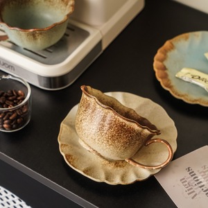 <span class=keywords><strong>Tasse</strong></span> à café en céramique peinte à la main, transformation classique au four, cadeau <span class=keywords><strong>pour</strong></span> la maison, le bureau, le thé au lait, le <span class=keywords><strong>petit</strong></span>-déjeuner - Product Image 3
