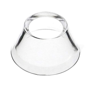 Espositore a Cono Reversibile in Cristallo Trasparente 0.9x1.4x0.8 Pollici per Palline da Golf, Sfere, Puzzle, Decorazioni per la Casa, <span class=keywords><strong>Art</strong></span> Déco - Product Image 1