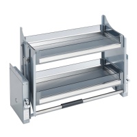 Venda quente 2024 Cozinha De Aço Inoxidável Retire Cesta Armário De Cozinha Elevador Gaveta Cesta De Hardware De Cozinha Acessórios