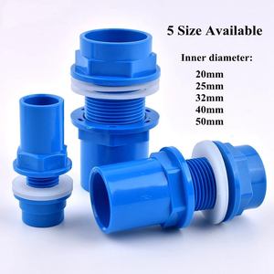 Raccord de tuyau <span class=keywords><strong>PVC</strong></span> pour aquarium, résistant aux solvants, à longue durée de vie, étanche, pour raccordement de réservoir d'eau de trop-plein - Product Image 1