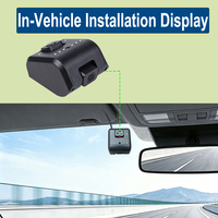 Monitor Kendaraan Profesional Lensa Ganda AHD 1080P Starlight Night Vision Audio Mic Anti Getaran untuk Truk Berat OEM/ODM