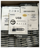 Memoria USB Metálica Mini Personalizada con Adaptador Tipo-C en Blister, Regalo Promocional OEM, 4GB 8GB