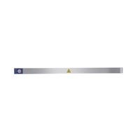 Équipement de cuisine professionnel pour hôtels et restaurants, lampe chauffante infrarouge suspendue en acier inoxydable 580W-1940W pour buffet