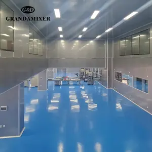 GMP Facility Cleanroom System with New PVC Floor for Manufacturing Plant Cleanroom Equipment
