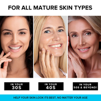 Soins de la peau Anti-âge Anti-âge Hydratant Acide Hyaluronique Collagène Rétinol Crème Visage pour le Visage Cou Crème de Jour et de Nuit
