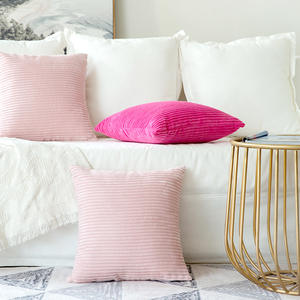 <span class=keywords><strong>Funda</strong></span> de cojín de pana supersuave, fundas de almohada nórdicas sólidas, <span class=keywords><strong>funda</strong></span> de almohada decorativa para sofá cama, decoración de sala de estar - Product Image 3