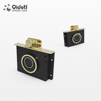 Serrure de cabinet miniature rechargeable à empreinte digitale, serrure intelligente sans clé pour coffret de rangement en bois pour bijoux et cigarettes
