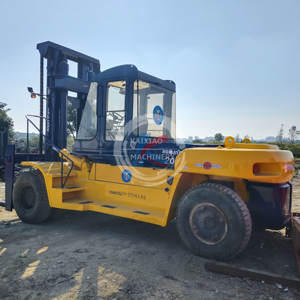 大規模中古コマツFD200Z-6トンフォークリフト日本製3セクションポータルフレーム4メートル高品質輸入 - Product Image 3