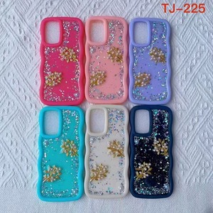 Funda de Teléfono de Resina de Lujo con Cristales de Diamantes y Diseño de Mariposa con Ondas Grandes y Coloridas de BAILI Factory para <span class=keywords><strong>Samsung</strong></span> A34/A55 - Product Image 3