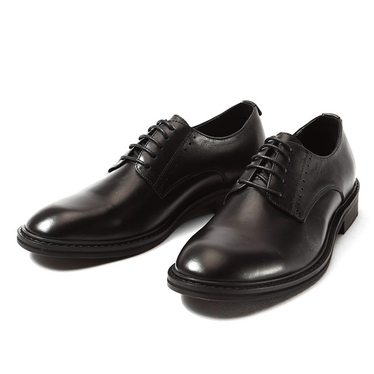mens black dress shoes for wedding Black Tuxedo Shoes Patent Leather Wedding Shoes for Men Cap Toe Lace up Formal Business Oxford Shoes 10 US main image 0
