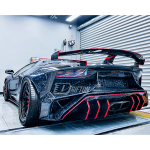 Pare-chocs arrière en fibre de carbone sèche forgée style LP750 SV pour Lamborghini Aventador LP700 LP740 LP750 2011-2021 - Product Image 2