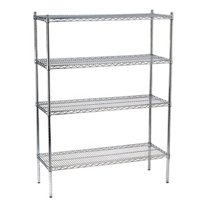 <span class=keywords><strong>Scaffale</strong></span> a 4 Ripiani <span class=keywords><strong>in</strong></span> <span class=keywords><strong>Acciaio</strong></span> Inox 201 <span class=keywords><strong>per</strong></span> <span class=keywords><strong>Cucina</strong></span>, Capacità 250kg, Certificato NSF - Product Image 3