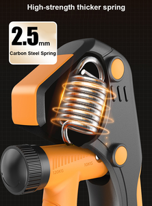 CZFIT Adjustable Orange Forearm Hand Grip Strengthener Hand Exerciser for Women Men <b>Strength</b> <b>Training</b> Arms PP Material - Product Image 6