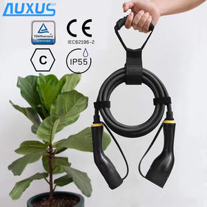 Estaciones de Carga para Vehículos de Nueva Energía Estándar Europeo, Doble Pistola, Doble Cabezal, 16A/32A, Carcasa de PC, Cable de Extensión Monofásico, Certificado TUV - Product Image 2