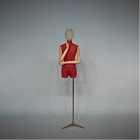 Mannequin de vitrine féminin demi-corps réaliste et sexy avec tête en métal, marque SHANGCHEN, original européen, pose debout