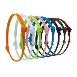 16 Farben Nylon Identifikation Bunt Weich Verstellbar Kleine Welpen Welpe ID Haustier Katze Halsband Welpen Halsbänder für Wurf - Product Image 1