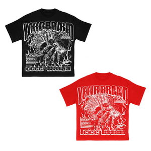 Factory Custom <b>Summer</b> Sets <b>Men</b> 2 Piece Lightweight Graphic Printing T <b>Shirt</b> and Pants Set <b>Men</b> Acid Wash Tracksuit - Product Image 2