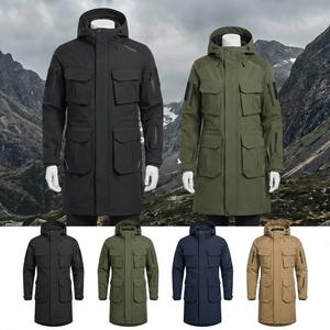 سترة تكتيكية مخصصة سريعة الجفاف وقابلة للتنفس <span class=keywords><strong>3</strong></span> في 1 مقاومة للماء، سترة واقية من الرياح أنيقة ومتعددة الاستخدامات مع جيوب متعددة، سترة واقية من المطر - Product Image 1