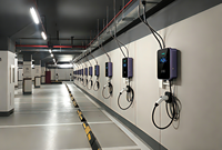 Chargeur EV triphasé AC OEM&ODM 11 kW 22 kW 380 V OCPP 1.6J, bornes de recharge murales, type 2, Wallbox