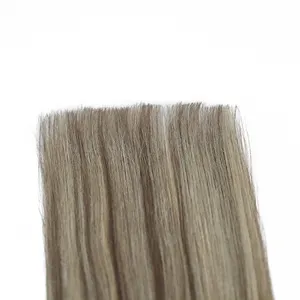 Factory Direct Russian Virgin Hair Extensions Genius Weft Hair In Straight Style High Quality Human Hair