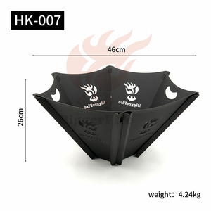 OEM/ODM Modern Steel Fire Pit Stove Small <strong>Folding</strong> Design Camping <strong>Firepit</strong> for Outdoor Patios and Gardens Factory-Packed - Product Image 3