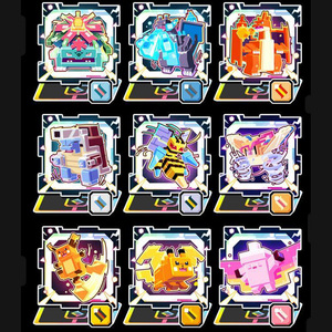 Premium Popular Produits <strong>Pokemoned</strong> Acrylic Puzzle Keychain Themed <strong>Card</strong> Charizard Statue Display Stand Blind Box Board Game - Product Image 5