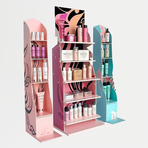 Soporte de exhibición de Perfume de cartón, personalizado, de diferentes capas, promocional, gratis, para tienda - Product Image 4