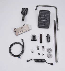 Innumérables douches minimalistes avec <span class=keywords><strong>un</strong></span> design moderne, sans éclairage <span class=keywords><strong>d</strong></span>'<span class=keywords><strong>ambiance</strong></span>, douches de pluie, ensembles de douches pour salle de bain. - Product Image 6