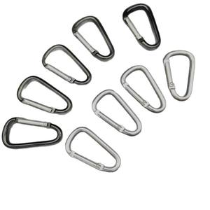 No. Mosquetón de aleación de aluminio tipo 5D, cable de 4,2 mm de grosor, hebilla multifuncional para exteriores, para equipo de escalada - Product Image 1