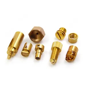 High Precision Custom Made CNC Turning Machining Aluminum Copper Parts OEM Brass CNC Machining Parts Metal Stamping Kit