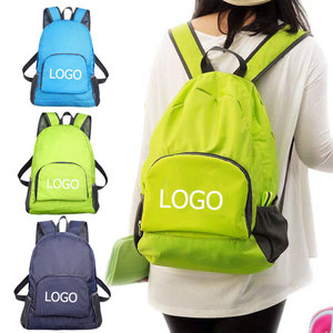 Resistente luce ultraleggera impermeabile Oxford escursionismo Outdoor leggera borsa sportiva pieghevole zaino da viaggio con Logo personalizzato - Product Image 1