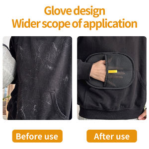 Guanti elettrostatici per la rimozione dei peli per animali domestici riutilizzabili strumento per la toelettatura per cani gatti mobili divano tappeto guanti per la pulizia - Product Image 5