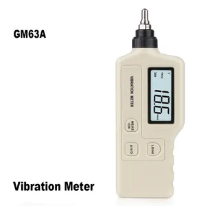 진동 측정기 디지털 진동 센서 미터 테스터 Vibrometer 분석기 가속 GM63A