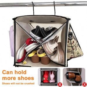 Armario Multifuncional Todo en Uno, Bolsa para Zapatos, Almacenamiento Colgante para Ropa - Product Image 4
