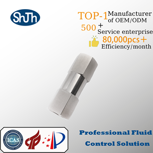 SHJH-LOK 316SS สกรูสองทาง npt/bspp/bspt <span class=keywords><strong>เช็ค</strong></span>วาล์วนิรภัยแบบเกลียวทางเดียวมีสื่อแก๊ส ANSI ASTM API BS EN - Product Image 4