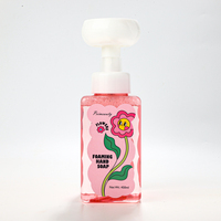 Savon pour les mains nourrissant pour enfants avec des bulles de fleurs pour le nettoyage des mains