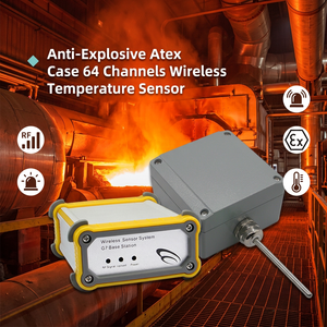 <b>Wireless</b> Remote Temp Monitoring <b>Sensor</b> Device Anti-Explosive Atex Case <b>Temperature</b> <b>Sensor</b> - Product Image 1