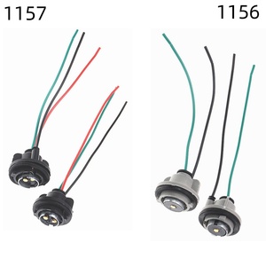 FSYLX Nouveau faisceau de câblage de feux <span class=keywords><strong>stop</strong></span> et clignotants à LED en plastique pour ALLEX avec connecteur de douille de lampe 1156 1157 3157 3156 - Product Image 2