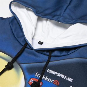 OEM Custom Fashion 3d Digital Print Sublimation Pullover Street <strong>Fishing</strong> Event Sports Sweatshirt <strong>Jumper</strong> Men's Hoodies - Product Image 3