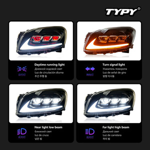 Kit de conversion de lentilles de phares LED TYPY pour Toyota RAV4 2009-2012 avec feux de jour et clignotants séquentiels - Product Image 4