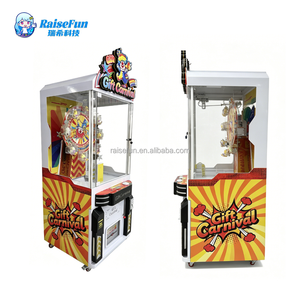 Máquina expendedora de premios giratoria RaiseFun, juego de la suerte con dispensador de cajas sorpresa, regalos, snacks, monedas, efectivo y tarjetas de crédito - Product Image 6