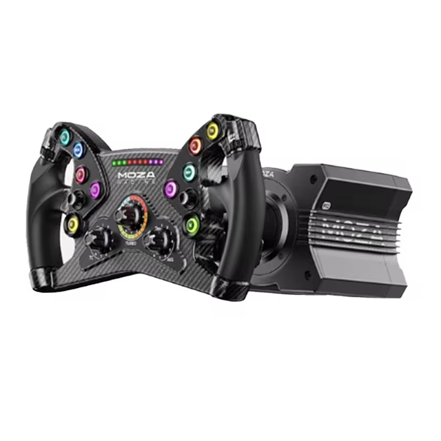 MOZA Direct Drive Racing Simulator Game Steering Wheel Horizon 5 Euro Truck 2