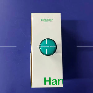 Sch-neider سلسلة XA2 سهلة الجولة XA2EVM3LC الخضراء متكاملة الصمام 220VAC محطات المشبك المسمار - Product Image 1