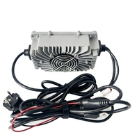 Chargeur de batterie professionnel LNLEE 48V 5A pour vélo électrique, moto, adaptateur lithium 48V