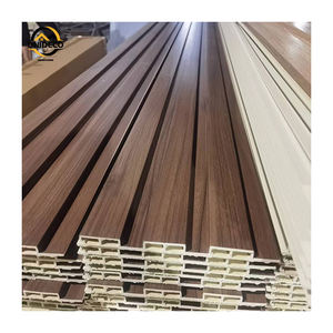 Panel de Pared de Madera Plástica con Patrón de Ondas, Suministro Directo de Fábrica, Especial para Cines en Casa y Salas de Reuniones - Product Image 6