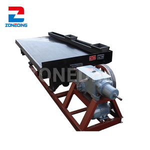 खनिज गुरुत्वाकर्षण पृथक्करण के लिए छोटे कंपन शेकर टेबल सोने अयस्क हिलने की मेज - Product Image 6