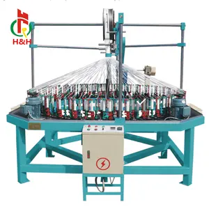 Xuzhou Henghui yeni stil sıcak satış 120 mili örgü makinesi için bazalt elyaf örgülü Sleeving