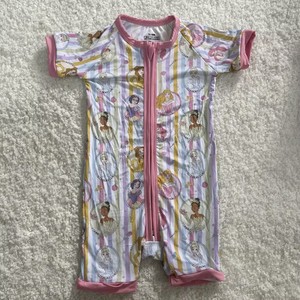 大量现货出厂价透气竹纤维婴儿连体衣新生儿可爱卡通图案针织面料 - Product Image 5