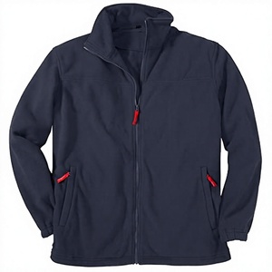 Chaqueta Softshell al por mayor para hombre y mujer, bordada con puntos, estilo vintage, teñida, con cuello alto, cortavientos, impermeable, transpirable y con cremallera. - Product Image 3